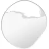 Miroir aux formes organiques chrome foncé 87 x 94 cm Pond - Ferm Living