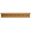 ferm LIVING Étagère Place Rack, 105 cm de long, crochets, bois