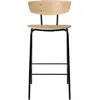 Chaise de comptoir en chêne huilé blanc Herman - Ferm Living