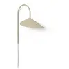 ferm LIVING Applique murale Arum Swivel, beige, 47 cm, connecteur