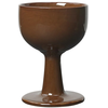 Ferm Living - Verre à vin Floccula - Marron - Grès - Designer Trine An...