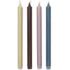 Ferm Living - Bougie longue Bougeoirs - Multicolore - Stéarine végétal...