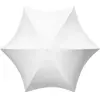 ferm LIVING Applique murale Poem, Ø 58 cm, acier, intissé, blanc