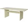 Table à manger en bois blanc 90 x 200 cm Rink - Ferm Living