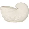 Ferm Living - Vase Shell - Blanc - Grès - Designer Trine Andersen