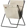 ferm LIVING Porte-revues Herman, coton, fer