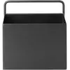 Pot de fleurs Wall Box - noir - carré Ferm LIVING