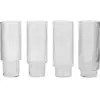 Ferm Living - Verres long Ripple - Set de 4 Transparent taille unique