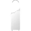 Grand miroir en fer noir 45 x 159 cm Adorn - Ferm Living