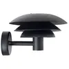 cRadia Dyberg Larsen DL20 Outdoor mur noir Ø 20cm