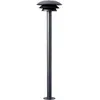 Dyberglarsen DL20 Borne d'éclairage d'extérieur extérieure noire 20 cm IP44