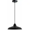 Dyberg Larsen Futura suspension, noir/blanc, Ø 30 cm
