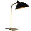 Dyberg Larsen Futura lampe à poser laiton/noire
