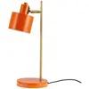 Dyberg Larsen lampe de table Ocean, orange, hauteur 43 cm, métal