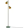 Dyberg Larsen Ocean lampadaire curry/laiton/turqu.