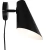 Dyberg Larsen Cale applique hauteur 24,5 cm noire