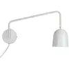 Dyberg Larsen applique murale Manchester, blanc, saillie 45 cm