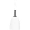 Dyberg Larsen Jazz suspension opale/noire 12 cm