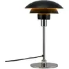 Dyberg Larsen, lampe de table Morph, noir, hauteur 35 cm, métal
