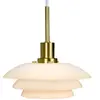Dyberg Larsen DL20 suspension, verre, laiton