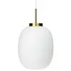 Dyberg Larsen DL39 suspension Ø 25cm opale/laiton