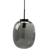 Dyberg Larsen Suspension en verre foncé, h 30 cm d 25 cm - dl39