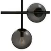 Dyberg Larsen Como suspension, à 5 lampes, noire