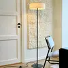 Dyberg Larsen Lampe sur pied Calix, noir/couleur naturelle, 150 cm