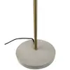 Dyberg Larsen Lampadaire Sleep, marron, hauteur 165 cm, acier