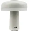 Lampe à poser en métal blanc, h 16,5 cm d 15 cm - porter