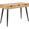 EMOB AC Design Furniture Irene Bureau, MDF, Naturel, B: 110 x T:50 x H: 77,1 cm