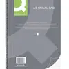 Cahier Q-connect - KF00258 - Cahier a spirale A5 a carreaux 80 feuille...