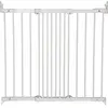 BabyDan Barrière de sécurité enfant Flexi Fit métal blanc 69-106,5 cm