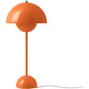 &tradition - Lampe de table FlowerPot - Orange - Acier laqué - Designe...