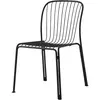 Chaise de jardin en acier noir chaud Thorvald SC94 - &tradition