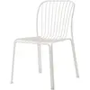 Chaise de jardin en acier ivoire Thorvald SC94 - &tradition