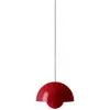 &tradition - Suspension FlowerPot - Rouge - Aluminium laqué - Designer Verner Panton