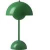 & Tradition FLOWERPOT VP9-Lampe à poser sans fil avec variateur tactile H29.5cm Vert