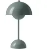 Lampe à poser sans fil bleu Stone VP9 Flowerpot - &tradition
