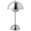 & Tradition FLOWERPOT VP9-Lampe à poser sans fil avec variateur tactile H29.5cm Gris