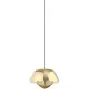& Tradition - Suspension Flowerpot VP1, Verner Panton Doré taille unique
