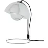 &tradition - Lampe de table FlowerPot - Métal - Acier plaqué chrome - Designer Verner Panton