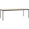 &tradition - Table rectangulaire Ville - Bois naturel - Teck - Designe...