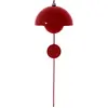 Applique murale avec prise vermilion red Flowerpot VP8 - &tradition