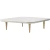 Table basse en marbre blanc Fly SC11 - &tradition