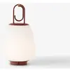 Lampe portable en verre noir 35 cm SC51 Lucca - &tradition