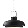 Suspension SC8 Copenhagen Pendant -  noir mat / laiton andTRADITION