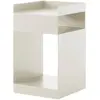 Table d'appoint sur roulettes Rotate SC73 - ivoire andTRADITION