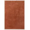 Tapis en laine bruyère rouge 170x240cm The Moor AP18 - &tradition