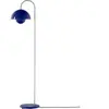 &tradition - Lampadaire FlowerPot - Bleu - Acier - Designer Verner Panton